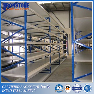 คุณภาพ  50mm Height Adjustable Steel Storage Warehouse Shelves Rack with Hand-loaded โรงงาน