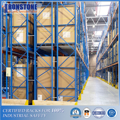 Back To Back Double Deep Pallet Rack พร้อมการบำรุงรักษาต่ำ