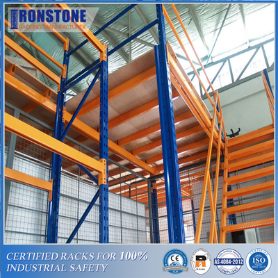 ชั้นวางหลายชั้นรองรับระบบชั้นลอย Mezzanine