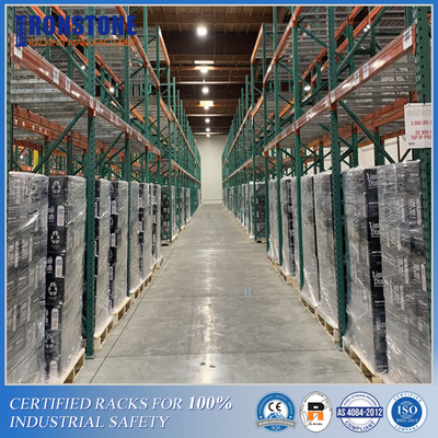 RMI-certified American Standard Warehouse Teardrop Pallet Rack ที่ได้รับการรับรองจากอเมริกัน
