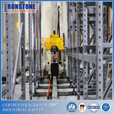 ชั้นวางจัดเก็บโลหะ ASRS ของคลังสินค้าแบบกำหนดเองเพื่อการจัดการสินค้าคงคลังอย่างมีประสิทธิภาพ