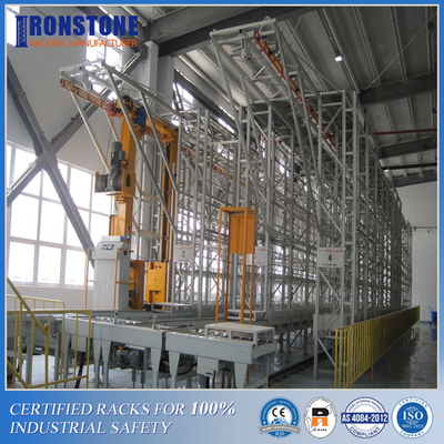 ระบบแร็ค ASRS แบบเคลือบผงประสิทธิภาพสูงสำหรับศูนย์โลจิสติกส์ในราคาย่อมเยา