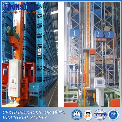 ระบบแร็ค ASRS แบบเคลือบผงประสิทธิภาพสูงสำหรับศูนย์โลจิสติกส์ในราคาย่อมเยา