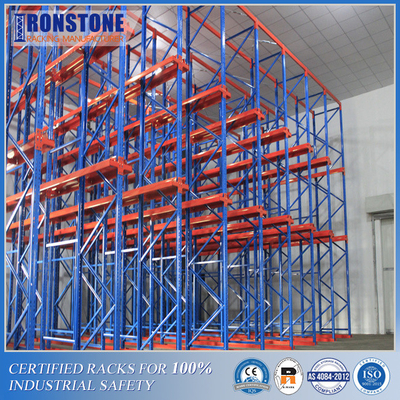 รถยกแร็คพาเลท รางป้องกันพื้นของผลิตภัณฑ์เพื่อความปลอดภัยในชั้นวาง