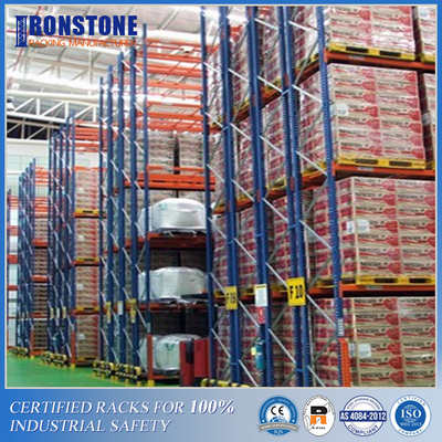 Q355 Steel Double Deep Pallet Rack with Double Storage Density