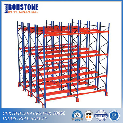 Q355 Steel Double Deep Pallet Rack with Double Storage Density