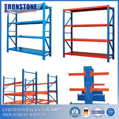 Heavy Duty Good Visibility Storage Shelf Rack with Highly Portable