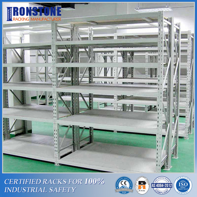 ชั้นวาง Longspan โลหะดีไซน์โมดูลาร์ที่ยอดเยี่ยมพร้อมการพกพาสูงและขยายได้ง่าย