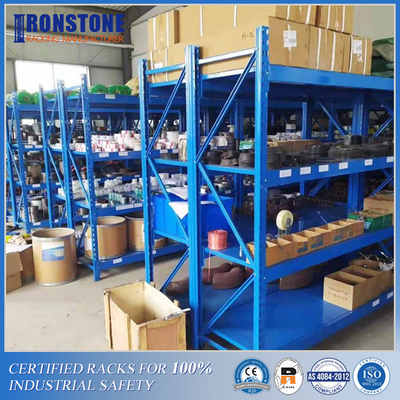 ชั้นวาง Longspan โลหะดีไซน์โมดูลาร์ที่ยอดเยี่ยมพร้อมการพกพาสูงและขยายได้ง่าย