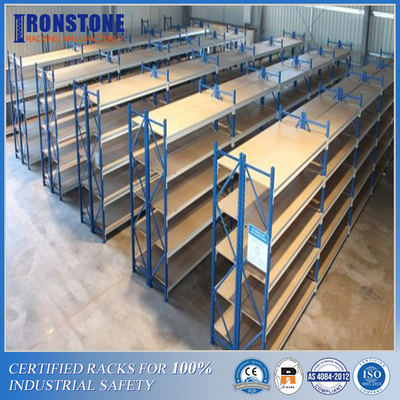 ชั้นวาง Longspan โลหะดีไซน์โมดูลาร์ที่ยอดเยี่ยมพร้อมการพกพาสูงและขยายได้ง่าย