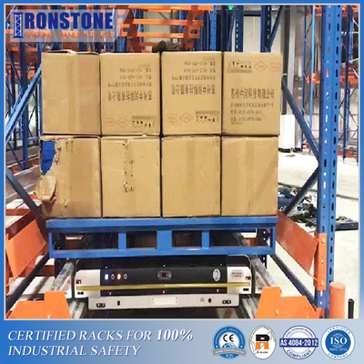 OEM ปรับวิทยุรถรับส่งโลหะอุตสาหกรรมแท่นวางสินค้าเก็บคลังสินค้า Rack