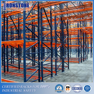 ใหม่ประเภทความหนาแน่นสูงที่กำหนดเอง VNA Pallet Cargo Rack System