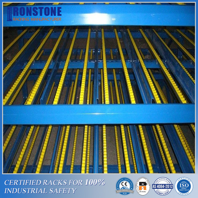 แท่นวางสินค้าแบบ Heavy Duty Racking Carton Flow System สำหรับกล่องลังคว่ำการจัดเก็บ