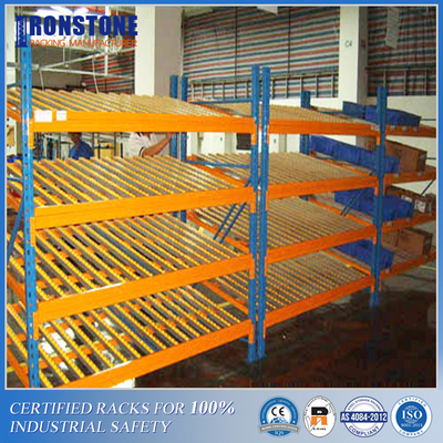แท่นวางสินค้าแบบ Heavy Duty Racking Carton Flow System สำหรับกล่องลังคว่ำการจัดเก็บ