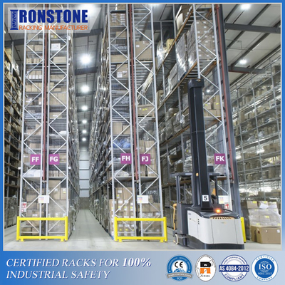 คุณสมบัติการจัดการที่ซับซ้อน VNA Industrial Racking พร้อมค่าสัมประสิทธิ์ความปลอดภัยสูง