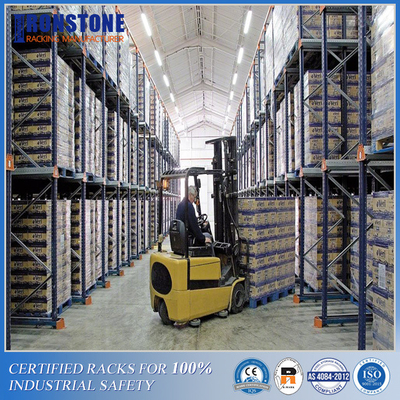 ไดรฟ์โลหะแบบถอดได้ที่ผ่านการรับรอง CE ในระบบชั้นวางจัดเก็บพาเลท