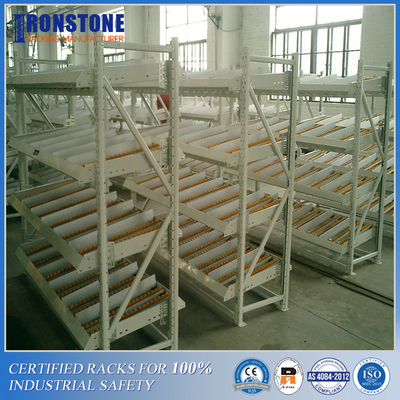 Multi-Level Gravity Carton Flow Logistic Rack เพื่อลดความเสียหาย