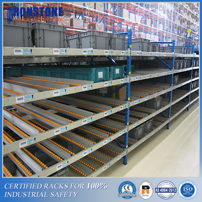 Multi-Level Gravity Carton Flow Logistic Rack เพื่อลดความเสียหาย