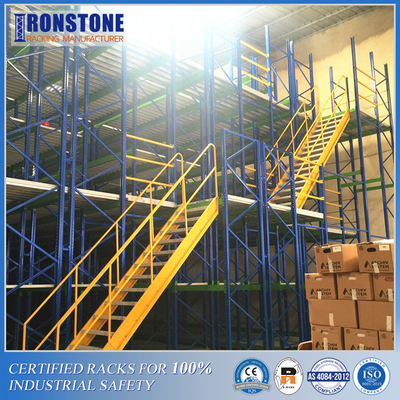 ระดับหลายระดับ การจัดเก็บและการเก็บมือ Rack สนับสนุน Mezzanine