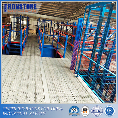 ระดับหลายระดับ การจัดเก็บและการเก็บมือ Rack สนับสนุน Mezzanine