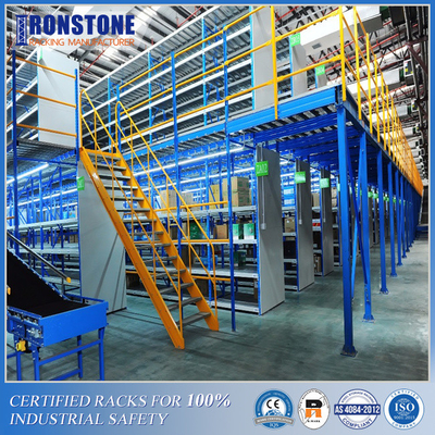 ระดับหลายระดับ การจัดเก็บและการเก็บมือ Rack สนับสนุน Mezzanine