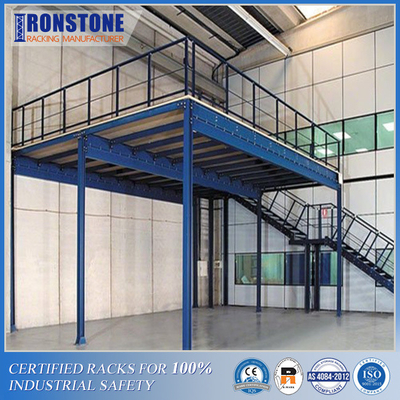 Mezzanine อุตสาหกรรมเหล็กที่ยืนอิสระ