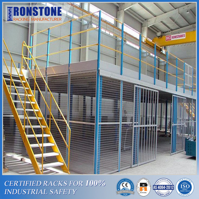 Mezzanine อุตสาหกรรมเหล็กที่ยืนอิสระ