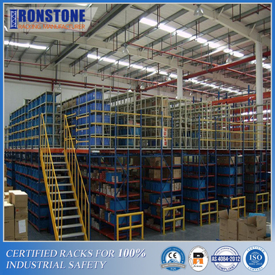 Mezzanine อุตสาหกรรมเหล็กที่ยืนอิสระ