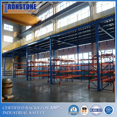 ระบบเก็บของ Mezzanine หลายชั้น สําหรับใช้พื้นที่สูง