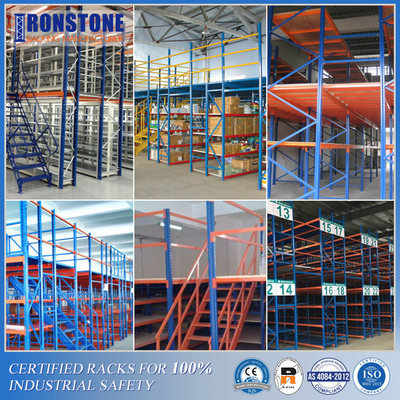 ระบบเก็บของ Mezzanine อุตสาหกรรมหลายชั้น