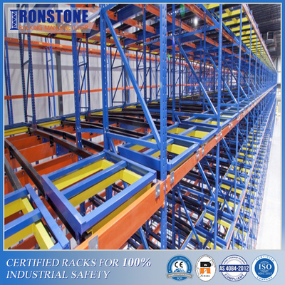 Push Back Pallet Rack ที่ประหยัดพื้นที่สำหรับการใช้งานที่หลากหลาย