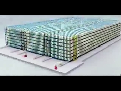 ระบบแร็คพาเลท ASRS สำหรับการผลิตที่มีเทคโนโลยีสูงเพื่อการจัดการสต็อคที่ได้รับการปรับปรุง