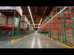 RMI-Certified American Standard Teardrop Pallet Rack